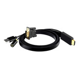 Cable A Vga Conector Adaptador M / M Para Proyector De 5m