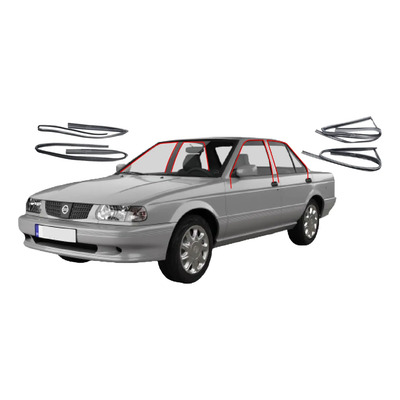 Kit Hule Corredera Cañuela Nissan Tsuru 3 4 Puertas Oem 4pcs | Envío gratis