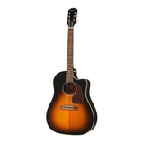 EpiPhone J-45 Ec Sunburst Gloss, Guitarra Electroacústica