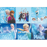 20 Rompecabeza Imantado Personalizado Frozen