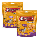 Kit 2 Biscoito Magnus Cães Adultos Pequeno Porte - 400g