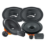 4 Alto Falantes Hertz Dcx 690 6x9 Pol + Dsk 165.3 6'' 160w Cor Preto