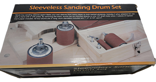 Sleeveless Sanding Drum Set