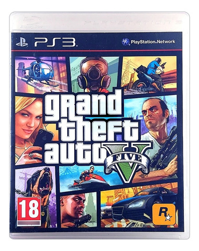 Grand Theft Auto Gta V 5 Playstation 3 Ps3 - Original