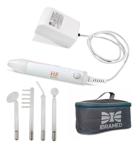 Hf Ibramed Para Tratamentos Faciais Capilares + 4 Eletrodos