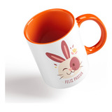 Tazón Taza Personalizada Feliz Pascua Colores Vol6.