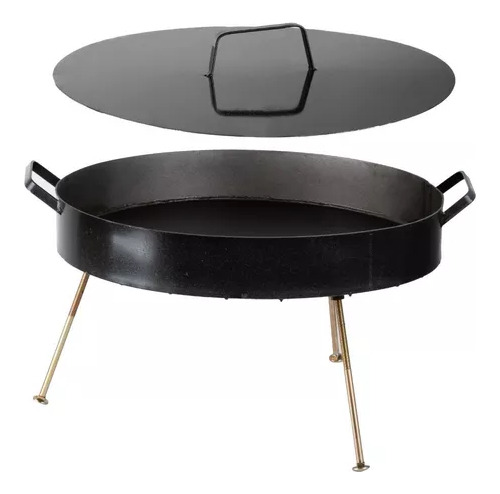 Disco De Arado Patas Desmontables Parrilla 38,5 Cm + Tapa