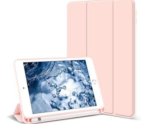 Carcasa Smart Case Para iPad 10.2 7/8/9 Gen. C Ranura Pencil