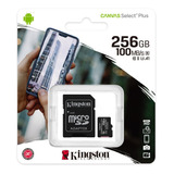 Kit 2 Kingston Memoria Micro Sd 256gb A1 Barata Mayoreo