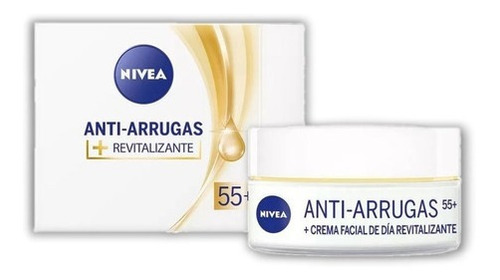 Crema Nivea Facial Revitalizante Anti Edad 55+ 50 Gr