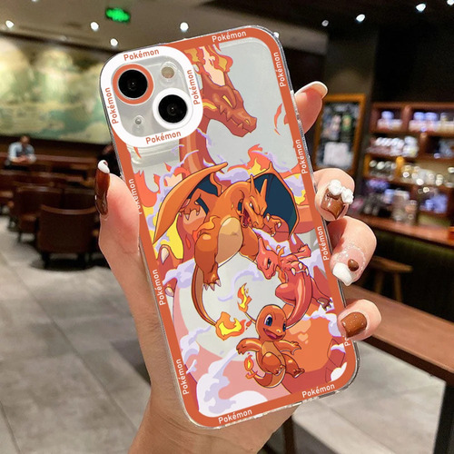 Funda De Teléfono Pokémon Squirtles Charmanders For iPhone