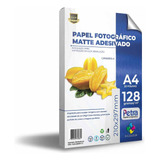 Papel Fotográfico Adesivo Matte (fosco)  Tam A4 128g  20 Fls