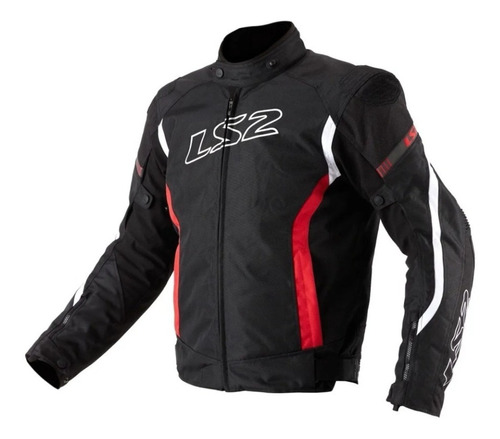 Campera Moto Hombre Ls2 Gate Cordura Protecciones Abrigo