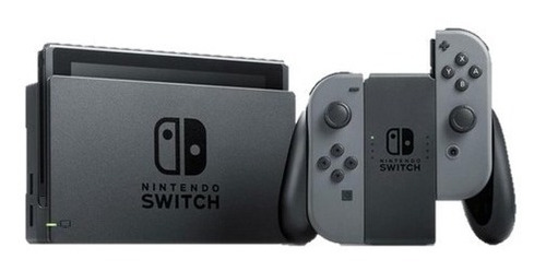 Nintendo Switch 32gb Standard Cor Cinza E Preto Cinco Jogos
