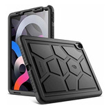 Funda Para iPad Air 4 2020 Bumper Silicon Anti Golpes Negro