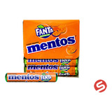 Chicloso Mentos Sabor Naranja Fanta 12 Piezas Edicion Especi