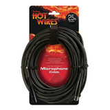 On-stage Hot Wires Xlr Cable De Microfono, 25 Pies