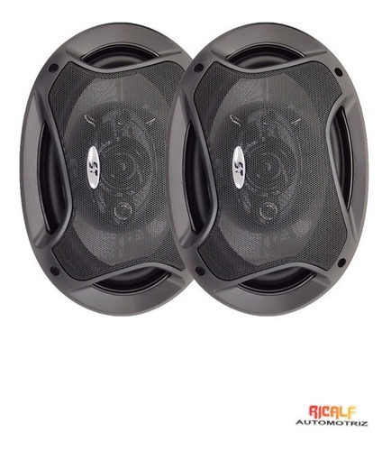 2 Pares De Bocinas 6x9 Scandaltek 500wcoaxiales Carbon Audio