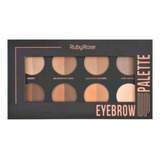 Box 12 Un Paleta De Sobrancelha Eyebrow Ruby Rose