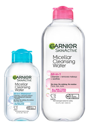 Garnier Skinactive - Agua De Limpieza Micelar, Para Todo Ti.