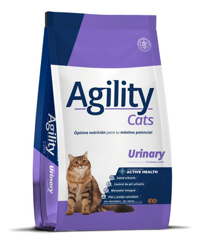 Alimento Agility Urinary Para Gato Adulto 10 Kg Maxscotas