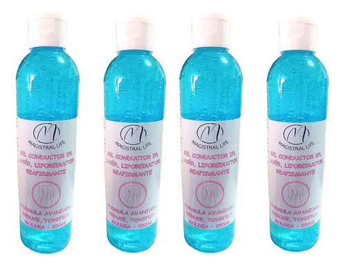 4 Gel Conductor Color Azul - mL a $10