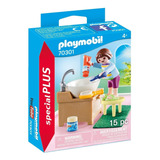 Playmobil Special Plus 70301 - Niña Cepillandose Los Dientes