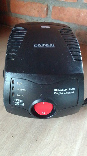 Estabilizador Microsol Mie G2 400w Bivolt Automático