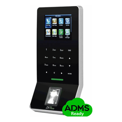 Reloj Checador Biométrico ZKTeco F22 para Asistencia y Control de Acceso con Wi-Fi | Envío gratis
