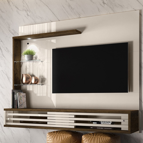 Painel Para Tv Até 50 Polegadas Frizz Select 2 Portas Off