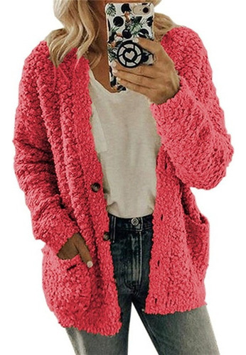 Women's Teddy Bear Coat Fashion Jacket Plus Size 10 Colors 1