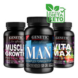 Eleva Testo Potencia Sex Man Muscle Growth Vita Max Genetic