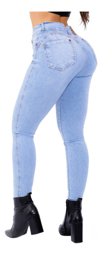 Jeans Levanta Cola Modelador Perfecto Calce Elastizado