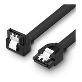 Cable Sata 3 /6gbps/ Negro /30cm/ Conector En L
