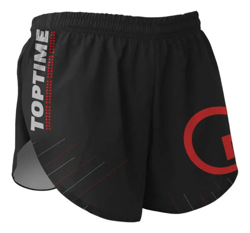 Short Para Correr Hombre Gym Ejercicio Cros México Con Licra