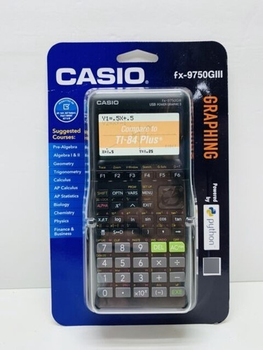 Calculadora Casio Fx-9750giiigraficadora Cientifica Original