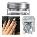 Pigmento Para Uñas Cromado U Rosalind, Efecto Espejo, 568u,