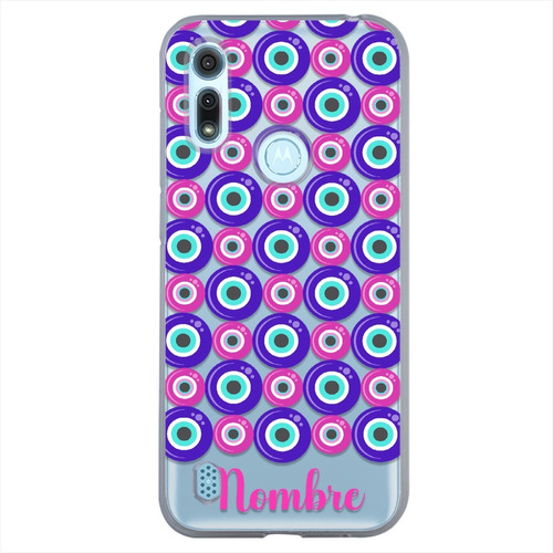 Funda Para Motorola Ojo Turco Personalizada Tu Nombre