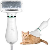 Escova Pra Gato Com Botão Para Secar Cães Gato Secadora Pet