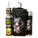 Equipo De Mate Set Matero Guns N' Roses. Ecocuero