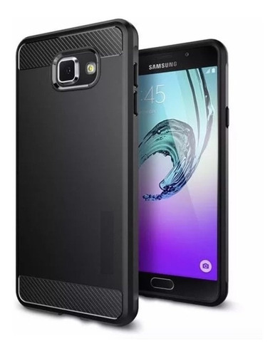 Funda Tpu Fibra Carbono Para Samsung A3  A5  A7 2017 