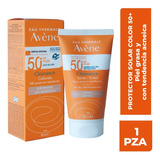 Protector Solar  Avène  Con Color Cleanance Solar 50fps  50ml