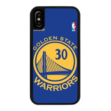 Funda Uso Rudo Tpu Para iPhone Golden State Warriors Nba 