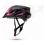 Capacete Ciclismo Tsw Raptor 2 C/sinalizador Led Bike Cores