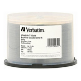 Verbatim Dvd-r 4.7gb 8x Ultralife Gold Archival Grade