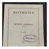 Beethoven Quinta Sinfonia (do Menor) Ricordi