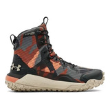 Botas Under Armour Hovr Storm Proof Camuflae Naranja