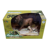 Animales De La Selva Leon + Cachorro Pack X 2