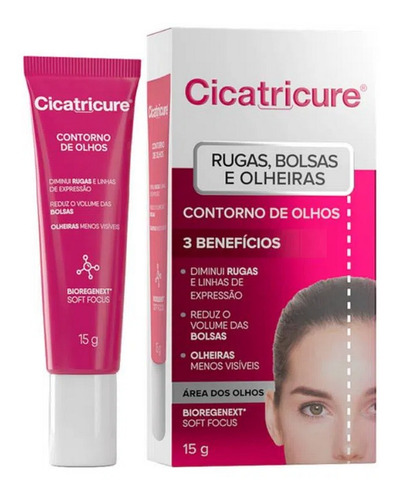 Cicatricure  Area Dos Olhos Rugas E Olheiras 15g.