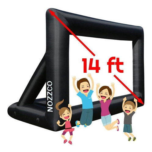 Pantalla De Proyección Inflable De  4.26 Metros nozzco